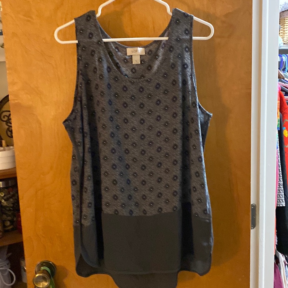 LOFT XL sleeveless tank top shell